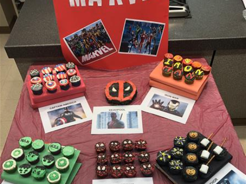 Cupcake wars contest presentation.